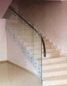 Dubai Glass handrail works